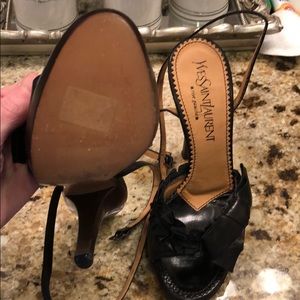 Yvette Saint Laurent black heels 37 NEW Tom Ford!
